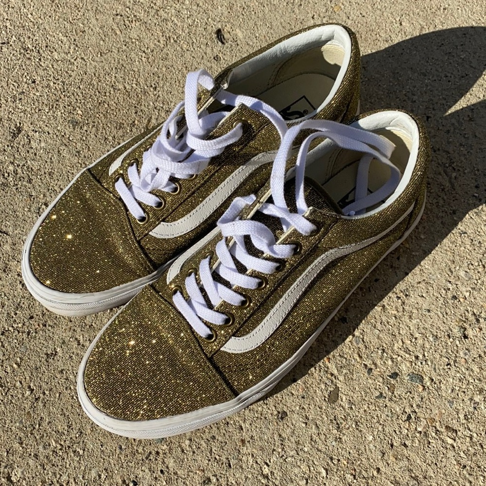 Gold Vans